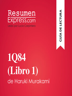 cover image of 1Q84 (Libro 1) de Haruki Murakami (Guía de lectura)